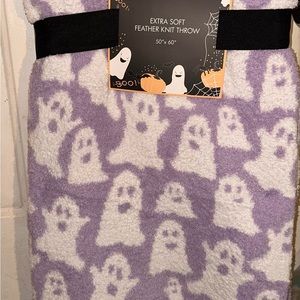 Purple Ghost Throw/Blanket